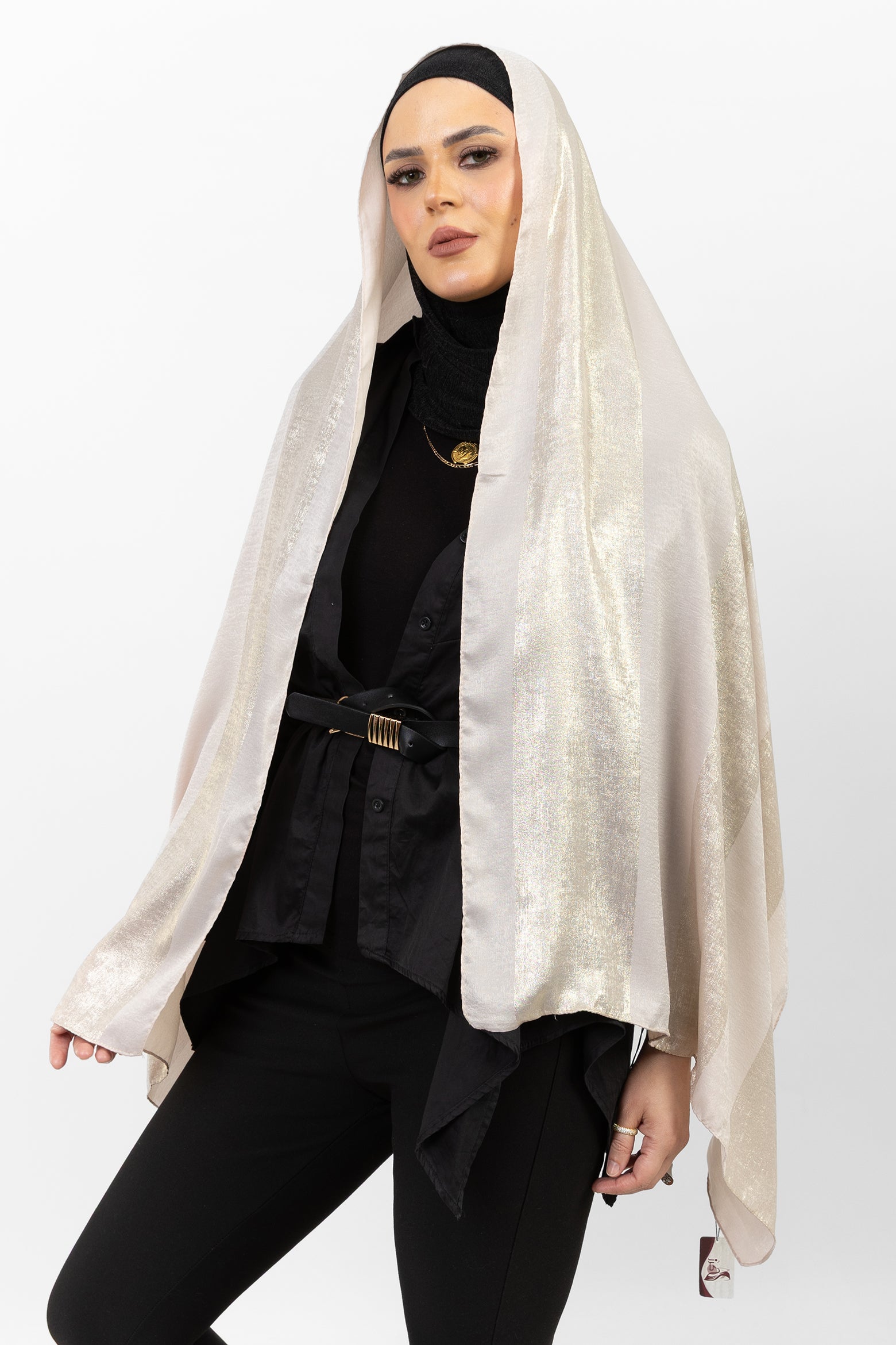 Shimmering Wide Stripe